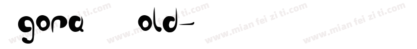 AgoraBQ Bold字体转换